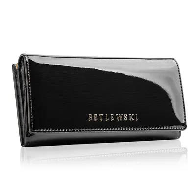 Portfel damski BETLEWSKI ZBPD-BS-72031 CZARNY