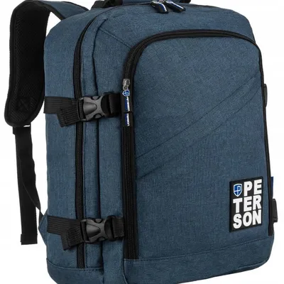Plecak podróżny Peterson PTN PLG-02-T granatowy