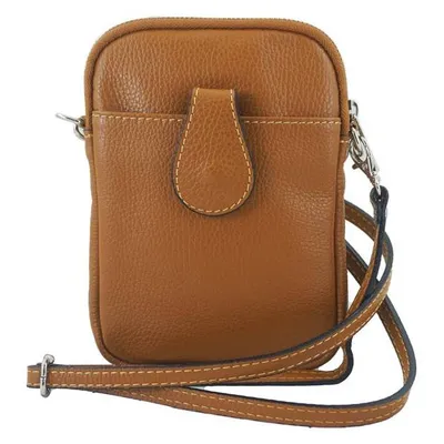 Listonoszka etui skórzane Barberini's j. brązowe 887-12