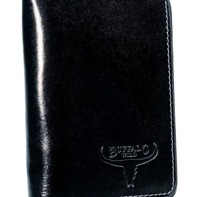 Etui na dokumenty czarne Buffalo Wild OKL1-CVTB BLACK