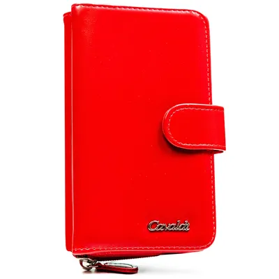 Portfel damski 4U Cavaldi N118-APU-BL czerwony