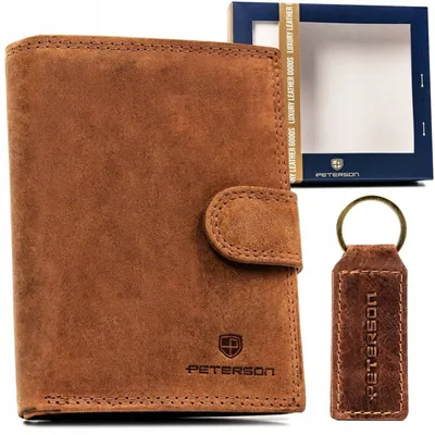 Zestaw prezentowy Peterson PTN SET-M-N4L-CHM j. brązowy