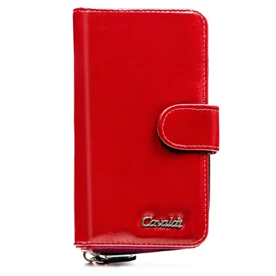 Portfel damski 4U Cavaldi N113-APU-BL c.czerwony