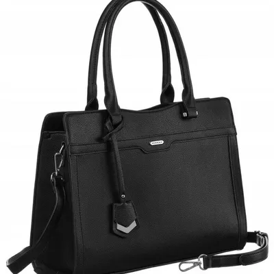 Shopperka damska Rovicky R-072-02 czarna
