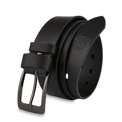 Skórzany pasek BETLEWSKI DW35-0 130 czarny