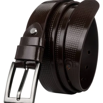 Pasek męski brązowy Rovicky PLW-R-14 BROWN