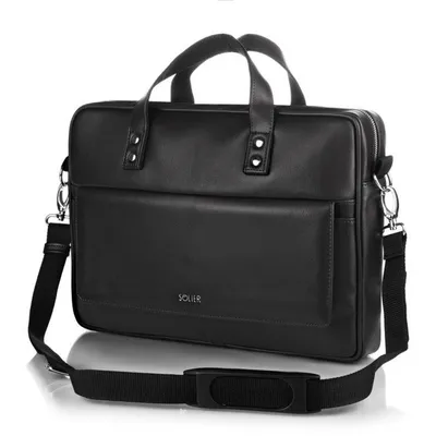 Torba męska na laptop Solier S32 Westport czarna