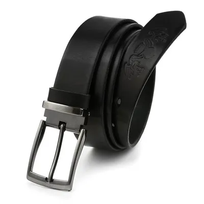 Pasek skórzany BELTIMORE r.90-105 cm A75 czarny