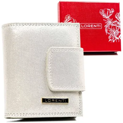 Portfel damski Lorenti 42329-GZ srebrny