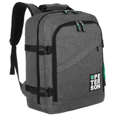 Podróżny plecak Peterson PTN PLG-02-T szary