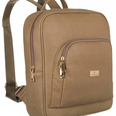 Plecak damski Peterson PTN PL-29601 beżowy