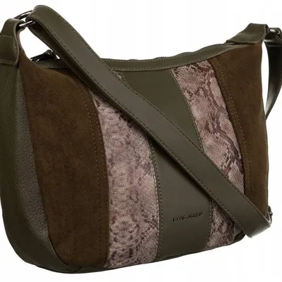 Listonoszka damska David Jones 6885-1 khaki