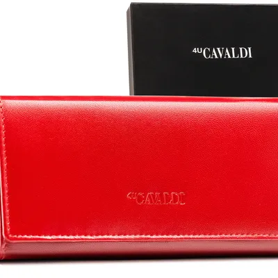 Portfel czerwony Cavaldi RD-12-GCL-7314 RED
