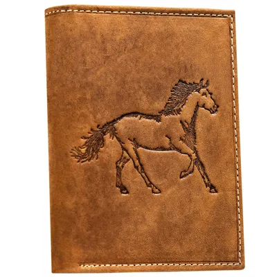 Portfel męski N4-CHM-HORSE brązowy