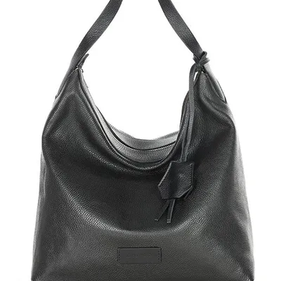 Worek hobo bag MARCO MAZZINI czarny s285a