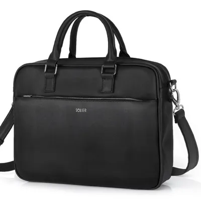 Torba na laptop Solier S34 Longford czarna