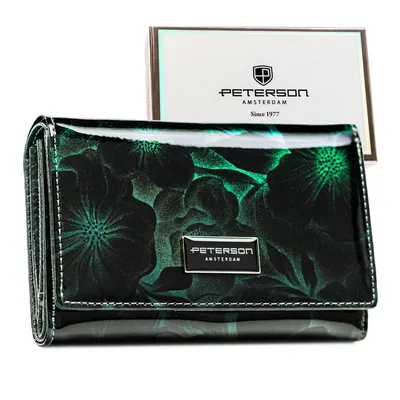 Portfel damski Peterson PTN PS112-FDS zielony