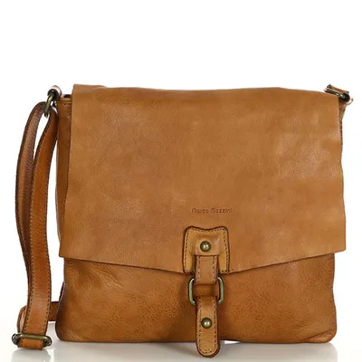 Torebka damska camel MARCO MAZZINI v46b
