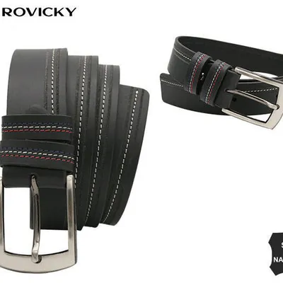 Pasek męski Rovicky R-PI-03 czarny