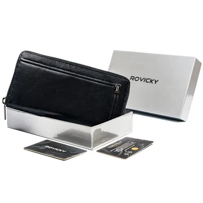 Portfel damski Rovicky CPR-8794-BAR czarny