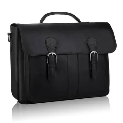 Torba skórzana BETLEWSKI TBS-315 DDDM CZARNY
