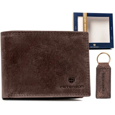 Zestaw prezentowy Peterson PTN SET-M-N003 brązowy