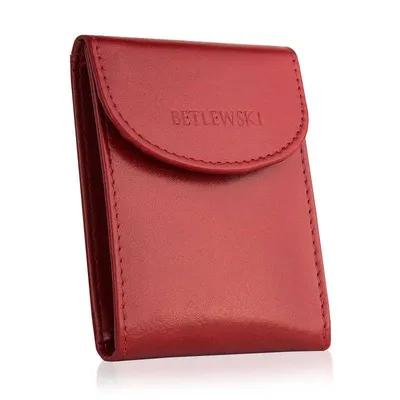 Etui na karty BETLEWSKI BEZ-03 CZERWONY