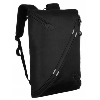 Plecak z portem USB i miejscem na laptopa CAVALDI BAG-BP-01-3408 BLACK czarny