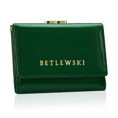 Portfel damski BETLEWSKI ZBPD-BS-14 ZIELONY