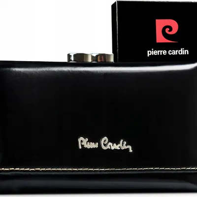 Portfel czarny Pierre Cardin [DH] 457 PSP520.2