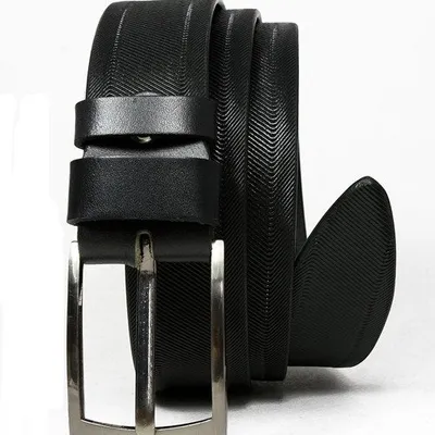 Pasek męski Rovicky [D] PRS-01-BGE czarny