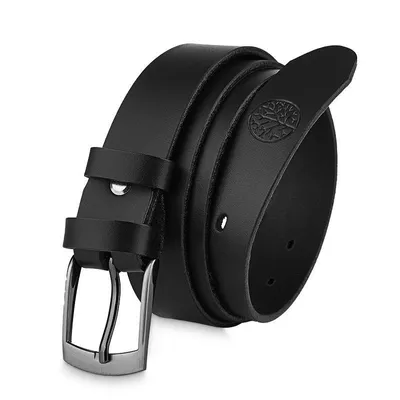 Skórzany pasek BETLEWSKI DW30-0 115 czarny