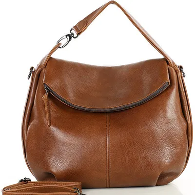Shopperka skórzana MARCO MAZZINI c. camel R76b