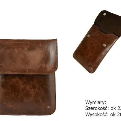 Etui na tablet IP-02 brązowe