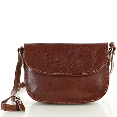 Saddle bag MARCO MAZZINI brązowa L255c