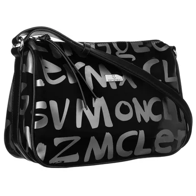 Listonoszka czarna print Peterson [DH] Torba PU PTN CP204440 Black