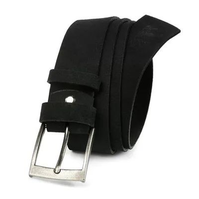 Pasek skórzany BELTIMORE r.85-100 cm A84 czarny