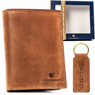 Zestaw prezentowy Peterson PTN SET-M-N4-CHM j. brązowy