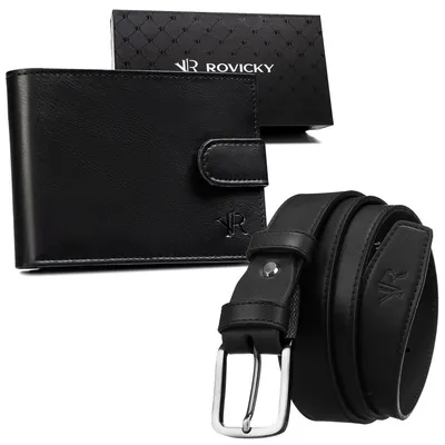 Zestaw prezentowy Rovicky R-N003L-120-PU03 czarny