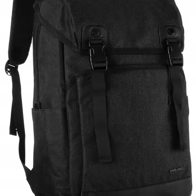 Plecak podróżny David Jones czarny [DH] PC-037 BLACK