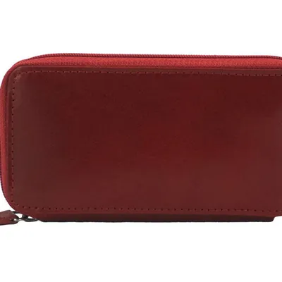 Etui skórzane na klucze BARBERINI'S czerwone 8183-13