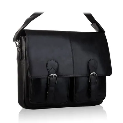 Torba skórzana BETLEWSKI TBS-318 CZARNY
