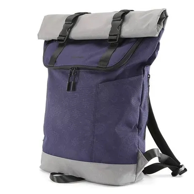 Plecak typu roll top Himawari 1682-02B granatowy