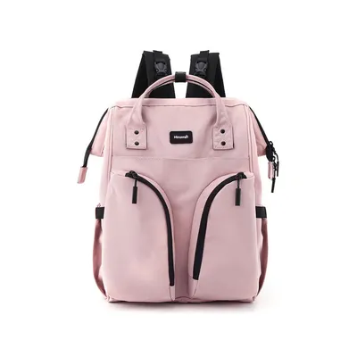 Plecak mommy bag Himawari 1208 j. różowy