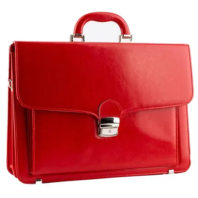 Elegancka teczka damska TIZANO T07 czerwona