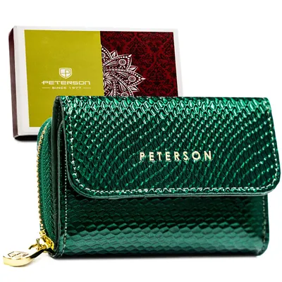 Portfel damski Peterson PTN 423229-DSL zielony