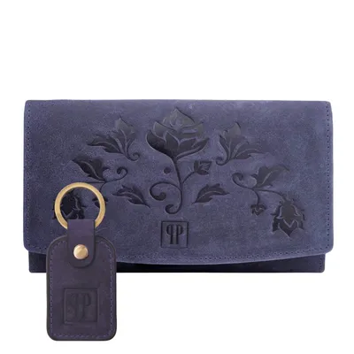 Zestaw prezentowy PAOLO PERUZZI ZUP-104-DB granatowy