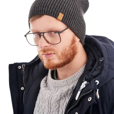 Męska czapka Brødrene cz7 9920 c. szara