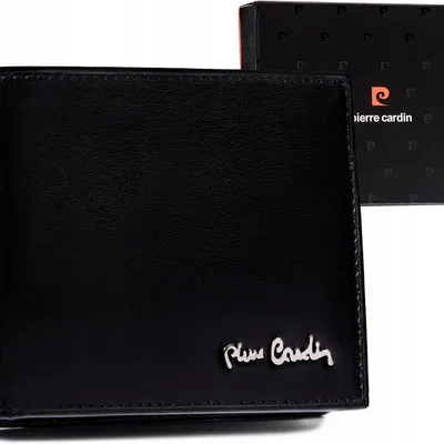 Portfel skórzany Pierre Cardin [DH] 8806 TILAK51 czarny