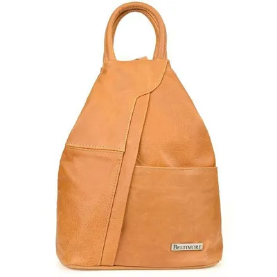 Plecak damski camelowy Beltimore Q60